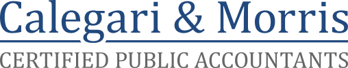 Calegari & Morris CERTIFIED PUBLIC ACCOUNTANTS